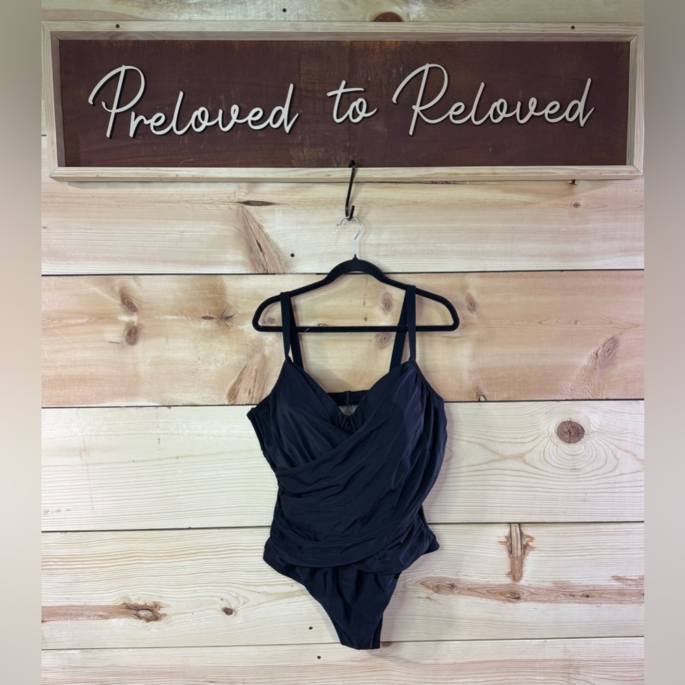 Old Navy Wrap Front Swim Suit